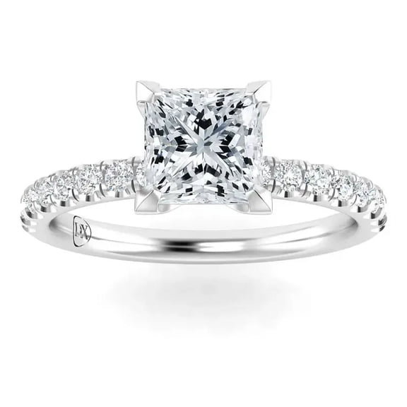 OM-RE Solitaire G-Color Diamond Engagement Ring, 1 ct, 14K Gold