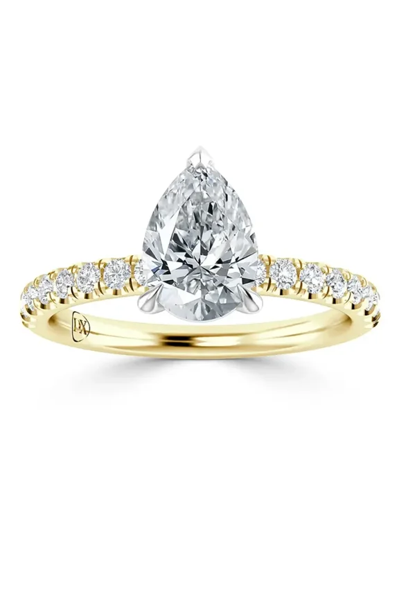 IGI Certified 1 Carat Lab Grown Diamond Engagement Ring | 14K Yellow Gold | Solitaire Lab Diamond Ring | G-VS2 | Valentine Gift
