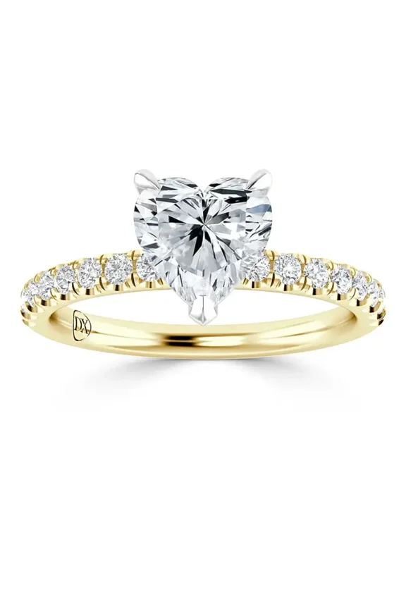 IGI Certified 1 Carat Lab Grown Diamond Engagement Ring | 14K Yellow Gold | Solitaire Lab Diamond Ring | G-VS2 | Valentine Gift