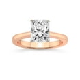 thumbnail image 1 of IGI Certified 1 Carat Radiant Shape Lab Grown Diamond Engagement Ring | 14K Rose Gold | Demi Four Prong Lab Diamond Ring | FG-VS1-VS2 Quality Friendly Diamonds, 1 of 4