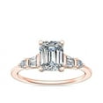 thumbnail image 1 of IGI Certified 2.30 Carat Wonderful Emerald Cut Lab Grown Diamond (E/VVS2) Solitiare Engagement Ring for Her Solid 14K Rose Gold Size 9.5 by Diamond-Capitals, 1 of 9