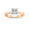 thumbnail image 1 of IGI Certified 2 Carat Cushion Shape Lab Grown Diamond Engagement Ring | 14K Rose Gold | Demi Four Prong Lab Diamond Ring | FG-VS1-VS2 Quality Friendly Diamonds, 1 of 5