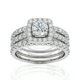 thumbnail image 1 of IGI Certified 2 Carat Diamond Engagement Ring for Women in 14k White Gold Size 10.5 by Beverly Hills Jewelers, 1 of 4
