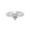 thumbnail image 1 of IGI Certified 2 Carat Heart Shape Lab Grown Diamond Engagement Ring | 14K White Gold | Caitronia Floating Side Stones Diamond Ring | FG-VS1-VS2 Quality Friendly Diamonds, 1 of 7