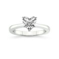 thumbnail image 1 of IGI Certified 2 Carat Heart Shape Lab Grown Diamond Engagement Ring | 14K White Gold | Demi Four Prong Lab Diamond Ring | FG-VS1-VS2 Quality Friendly Diamonds, 1 of 5