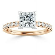 OM-RE Solitaire G-VS4 Diamond 2 Ct. t.w. 14K Gold Engagement Ring
