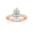 thumbnail image 1 of IGI Certified 2 Carat Marquise Shape Lab Grown Diamond Engagement Ring | 14K Rose Gold | Malissa Solitaire Diamond Ring | FG-VS1-VS2 Quality Friendly Diamonds, 1 of 6