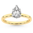 thumbnail image 1 of IGI Certified 2 Carat Pear Shape Lab Grown Diamond Engagement Ring | 14K White Gold | Solitaire Diamond Ring | FG-VS1-VS2 Quality Friendly Diamonds, 1 of 6