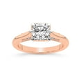 thumbnail image 1 of IGI Certified 4 Carat Cushion Shape Lab Grown Diamond Engagement Ring | 14K Rose Gold | Esther Tacori Style Solitaire Diamond Ring | FG-VS1-VS2 Quality Friendly Diamonds, 1 of 5