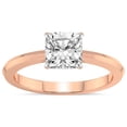 thumbnail image 1 of IGI Certified 4 Carat Cushion Shape Lab Grown Diamond Engagement Ring | 14K Rose Gold |Eva Six Prong Knife Edge Diamond Ring | FG-VS1-VS2 Quality Friendly Diamonds, 1 of 5