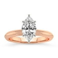 thumbnail image 1 of IGI Certified 4 Carat Marquise Shape Lab Grown Diamond Engagement Ring | 14K Rose Gold | Alora Solitaire Diamond Ring | FG-VS1-VS2 Quality Friendly Diamonds, 1 of 6
