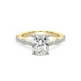 thumbnail image 1 of IGI Certified 4 Carat Radiant Shape Lab Grown Diamond Engagement Ring | 14K Yellow Gold | Odyssey Hidden Halo Diamond Ring | FG-VS1-VS2 Quality Friendly Diamonds, 1 of 6