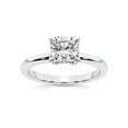 thumbnail image 1 of IGI Certified 5 Carat Cushion Shape Lab Grown Diamond Engagement Ring | 14K White Gold | Mabel Petal Solitaire Diamond Ring | FG-VS1-VS2 Quality Friendly Diamonds, 1 of 6