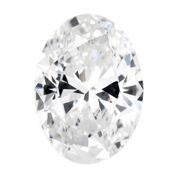 IGI Certified Lab Grown Loose Diamond, Oval Cut 3 Carat TW (E-F Color VVS-VS Clarity) for Making Precious Fine Jewelry