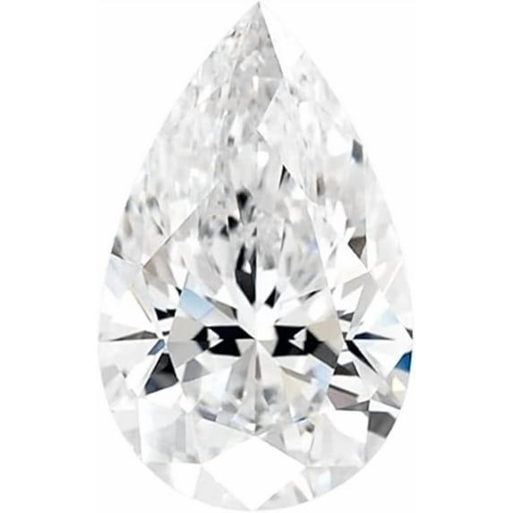 IGI Certified Lab Grown Loose Diamond, Pear Cut 6.5 Carat TW (E-F Color VVS-VS Clarity) for Making Precious Fine Jewelry