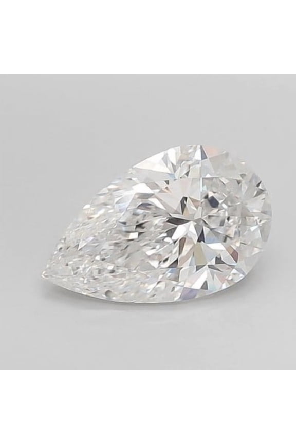 IGI Lab Grown Pear Loose Diamond D VS1 Excellent Cut 3.01 Ct  Zero Tariff