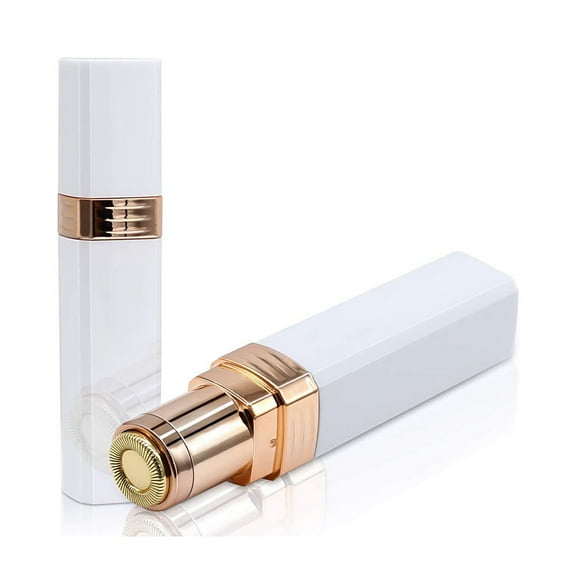 IGIA 2-in-1 Facial Hair and Nose Hair Remover  Compact Precision Groomer in White