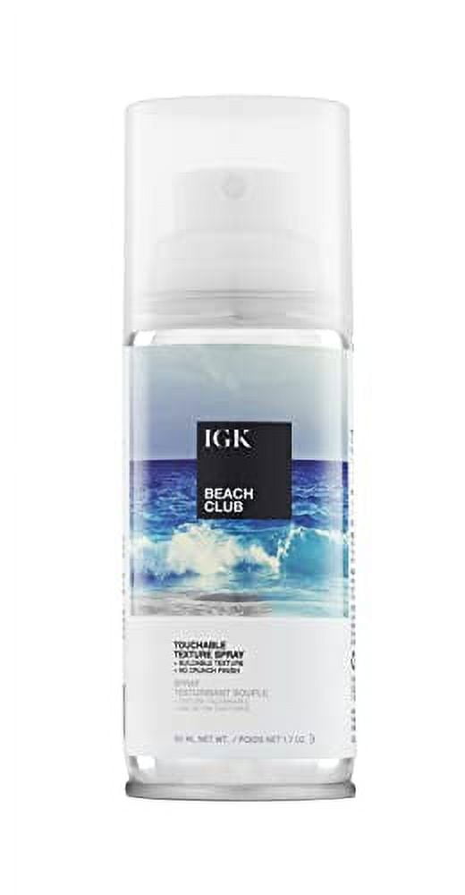 IGK BEACH CLUB Texture Spray Travel, Packaging May Vary