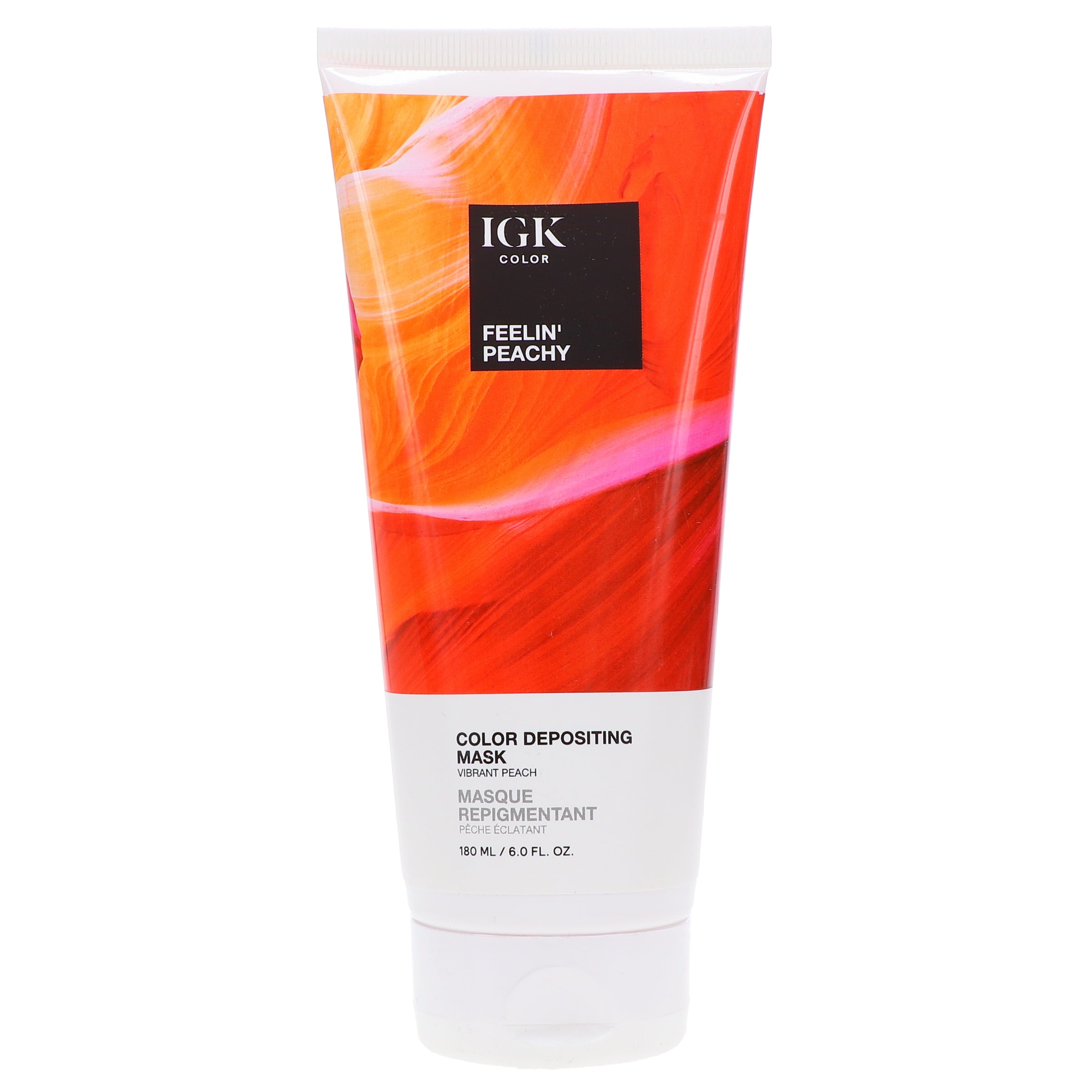 IGK Color Depositing Mask Feelin' Peachy 6oz