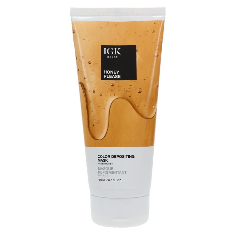 IGK Color Depositing Mask Honey Please 6oz IGK Color Depositing Mask Honey Please 6oz