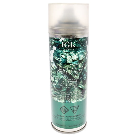 IGK Direct Flight Multi-Tasking Dry Shampoo , 6.3 oz Dry Shampo