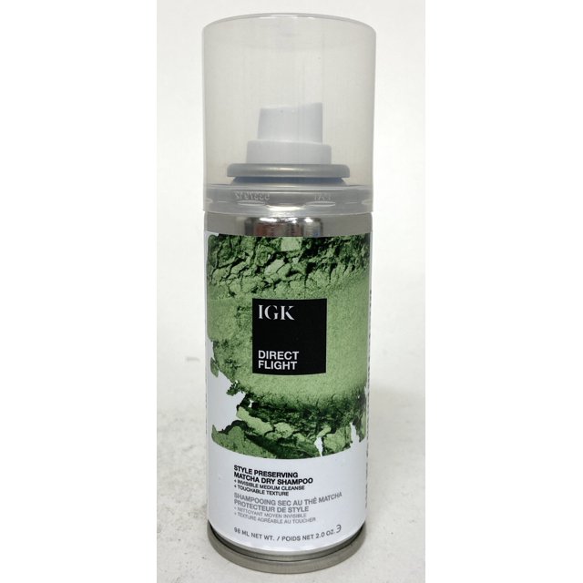 IGK Direct Flight Style Preserving Matcha Dry Shampoo 2 oz