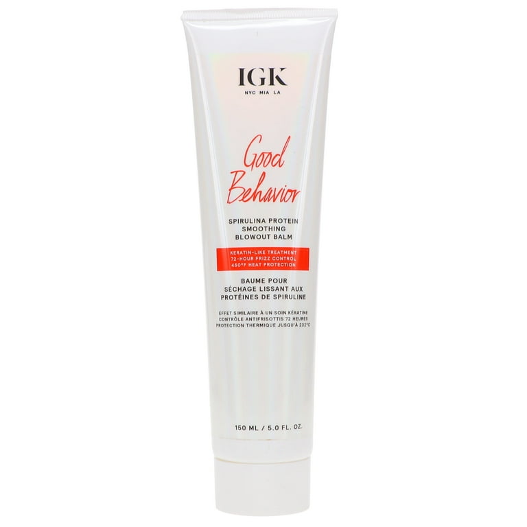 IGK Good Behavior Spirulina Blowout Balm 5oz IGK Good Behavior Spirulina Blowout Balm 5oz