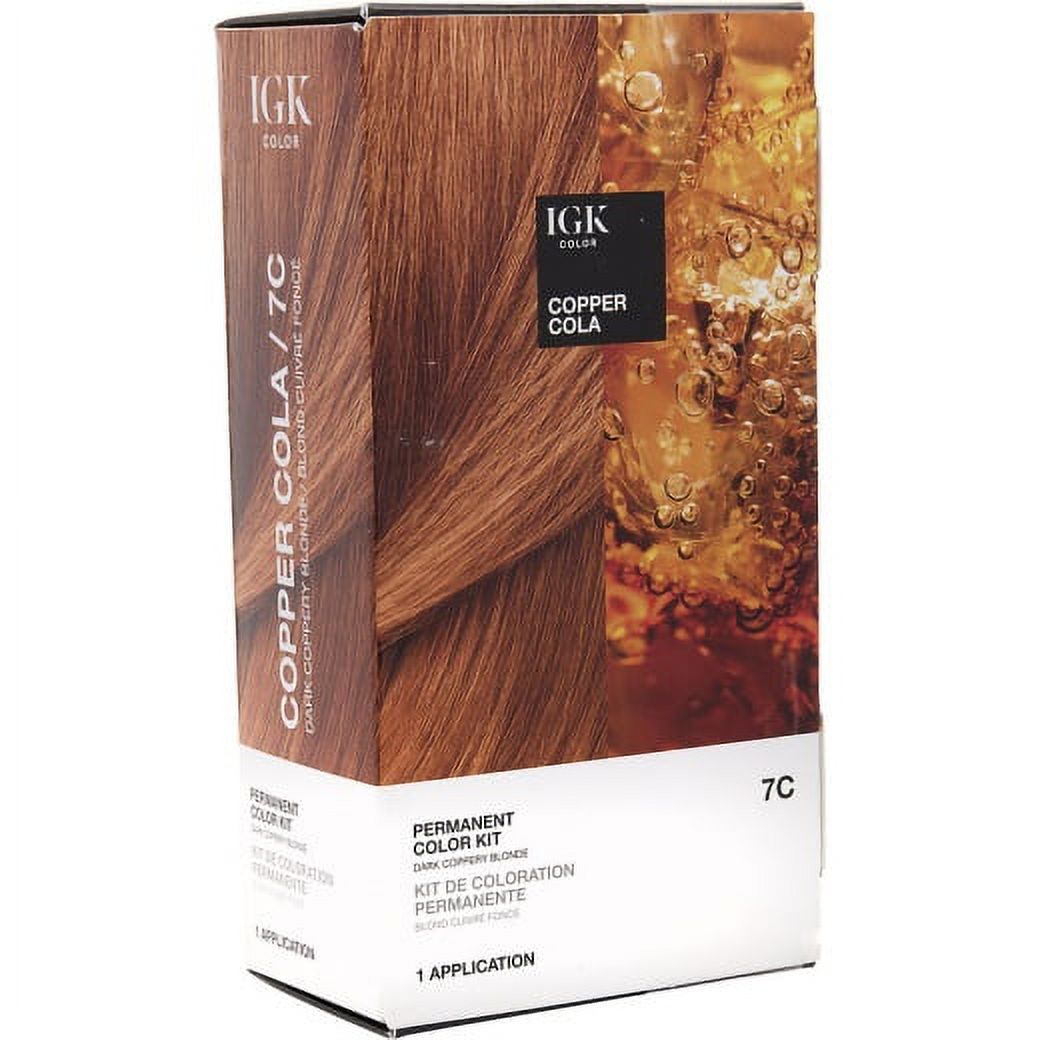 IGK Permanent Color Kit Copper Cola 7C