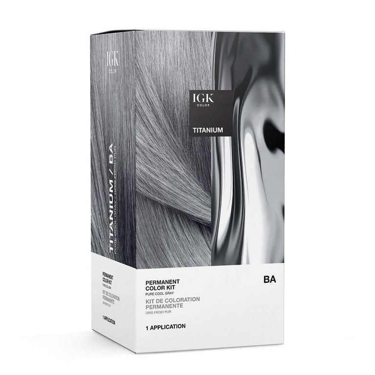 IGK Permanent Color Kit BA Titanium IGK Permanent Color Kit BA Titanium