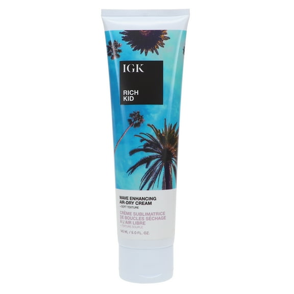 IGK Rich Kid Wave Enhancing Air-Dry Cream 5 oz