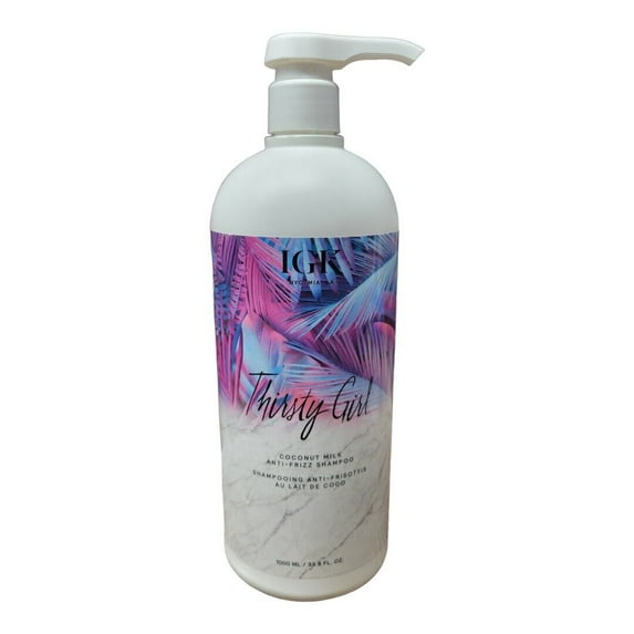 IGK Thirsty Girl Coconut Milk Anti Frizz Shampoo - 33.8oz