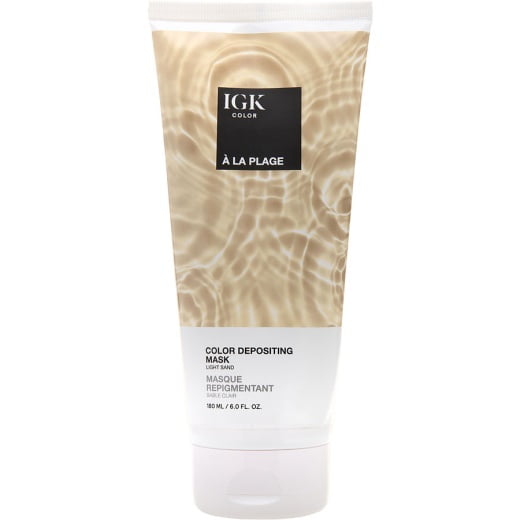 IGK - A la Plage - Light Sand Color Depositing Mask 6 fl oz