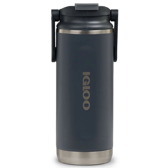 IGLOO 16 oz. Flip ‘n’ Sip Tumbler, Carbonite
