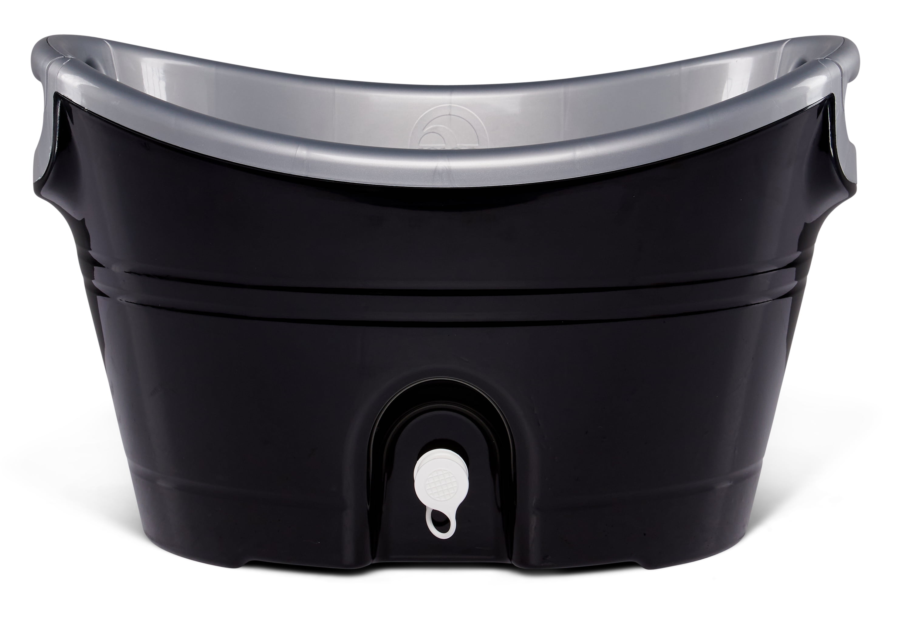 IGLOO 20 qt. Insulated Beverage Party Bucket Cooler Black/Silver