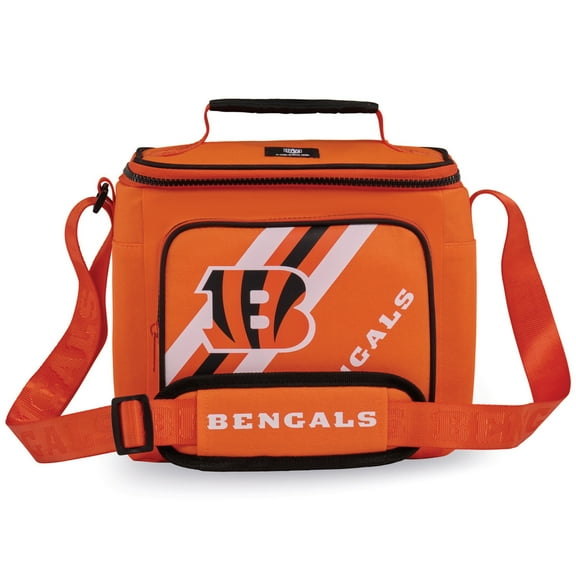 IGLOO  Cincinnati Bengals Square Lined 4-Pack Cooler