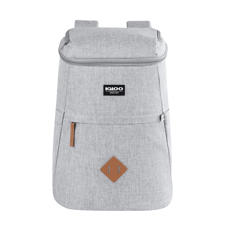 IGLOO Heritage Backpack 10.5qt Cooler in Heather Grey