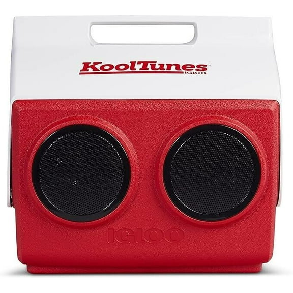 IGLOO Kool Tunes Playmate Cooler 14 Quarts 26 Can w/Bluetooth Speakers 1811767