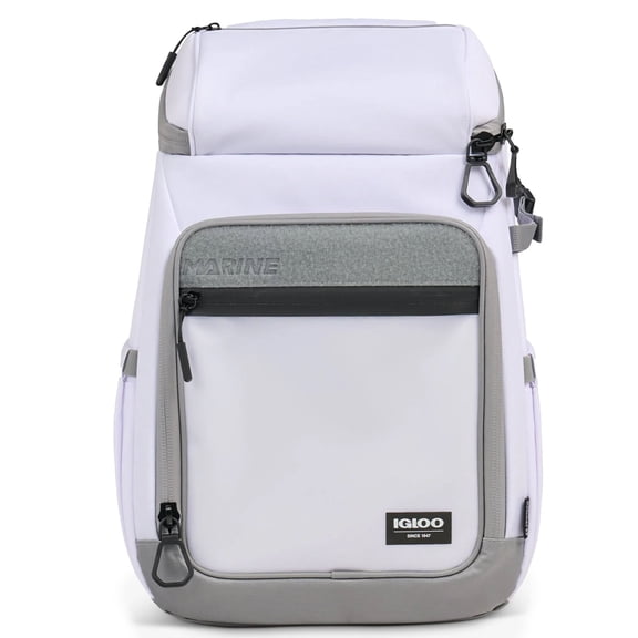 IGLOO Marine 30-Can Backpack, White