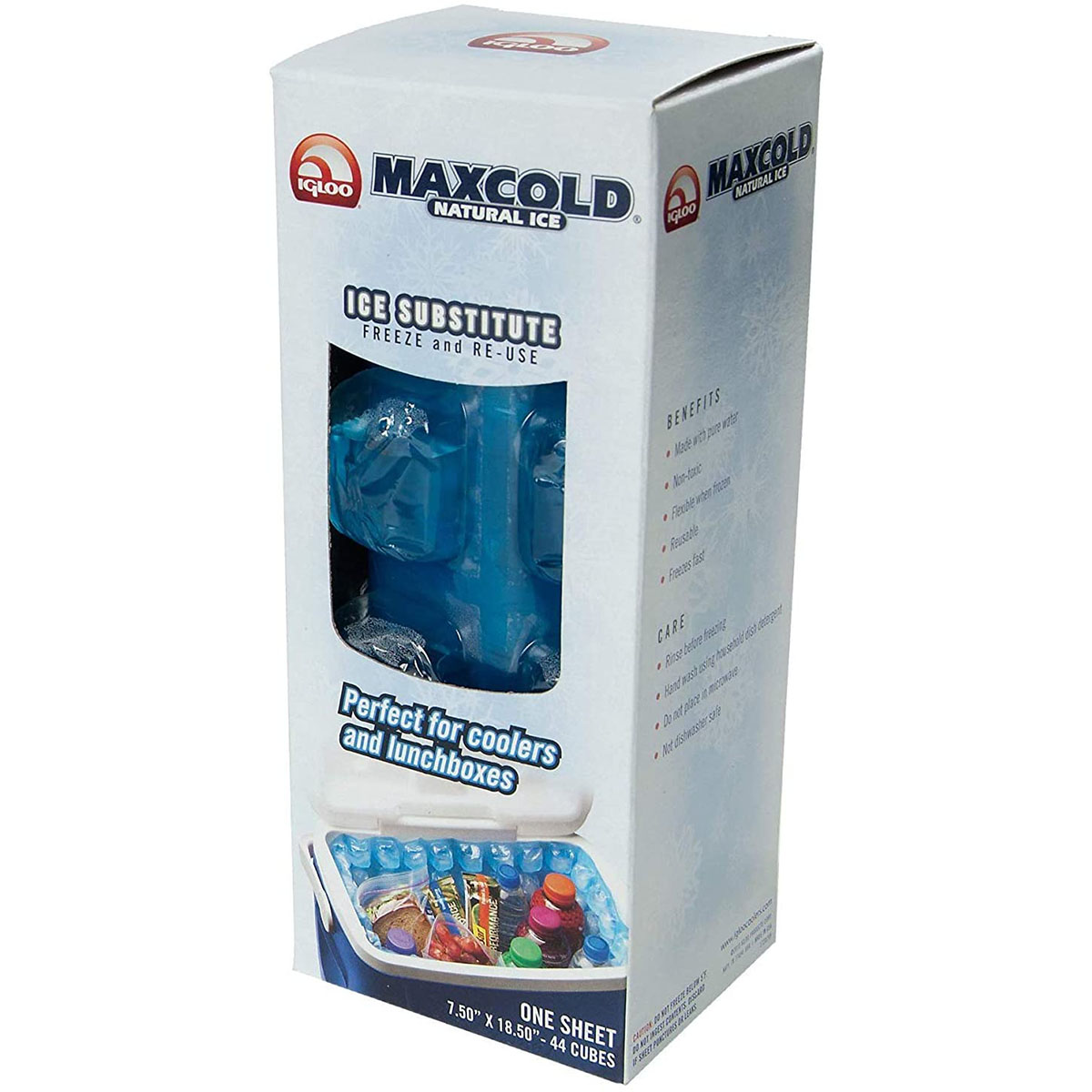 IGLOO MaxCold 44-Cube Natural Ice Sheet - Blue - image 1 of 3