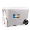 thumbnail image 1 of IGLOO Wheelie Cool 38 Qt Cooler, Gray, 1 of 1