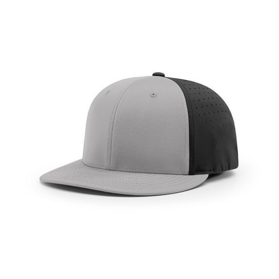 Richardson PTS30 Lite R-Flex Caps - Gray Black Spt