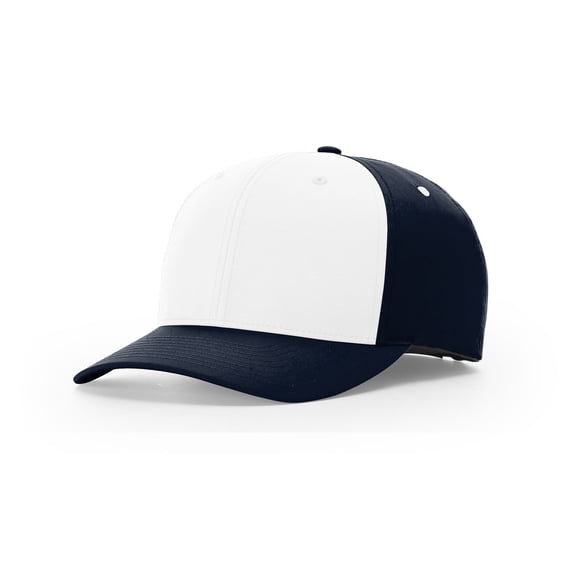 Richardson 634 Lite R-Flex Adjustable Hook and Loop Caps - Alternate White Navy