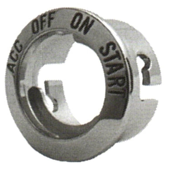 IGNITION SWITCH BEZEL inACC-OFF-ON-STARTin