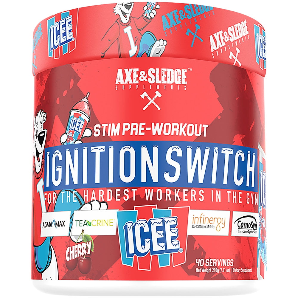 IGNITION SWITCH Stim PreWorkout ICEE Cherry (7.41 Oz. / 40 Servings