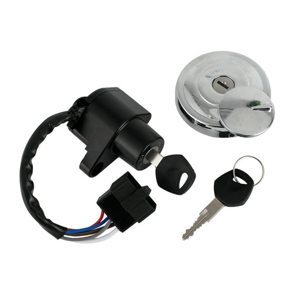 IGNITION SWITCH TANK CAP SET FOR KAWASAKI VULCAN 900 CUSTOM CLASSIC LT 2006-2022