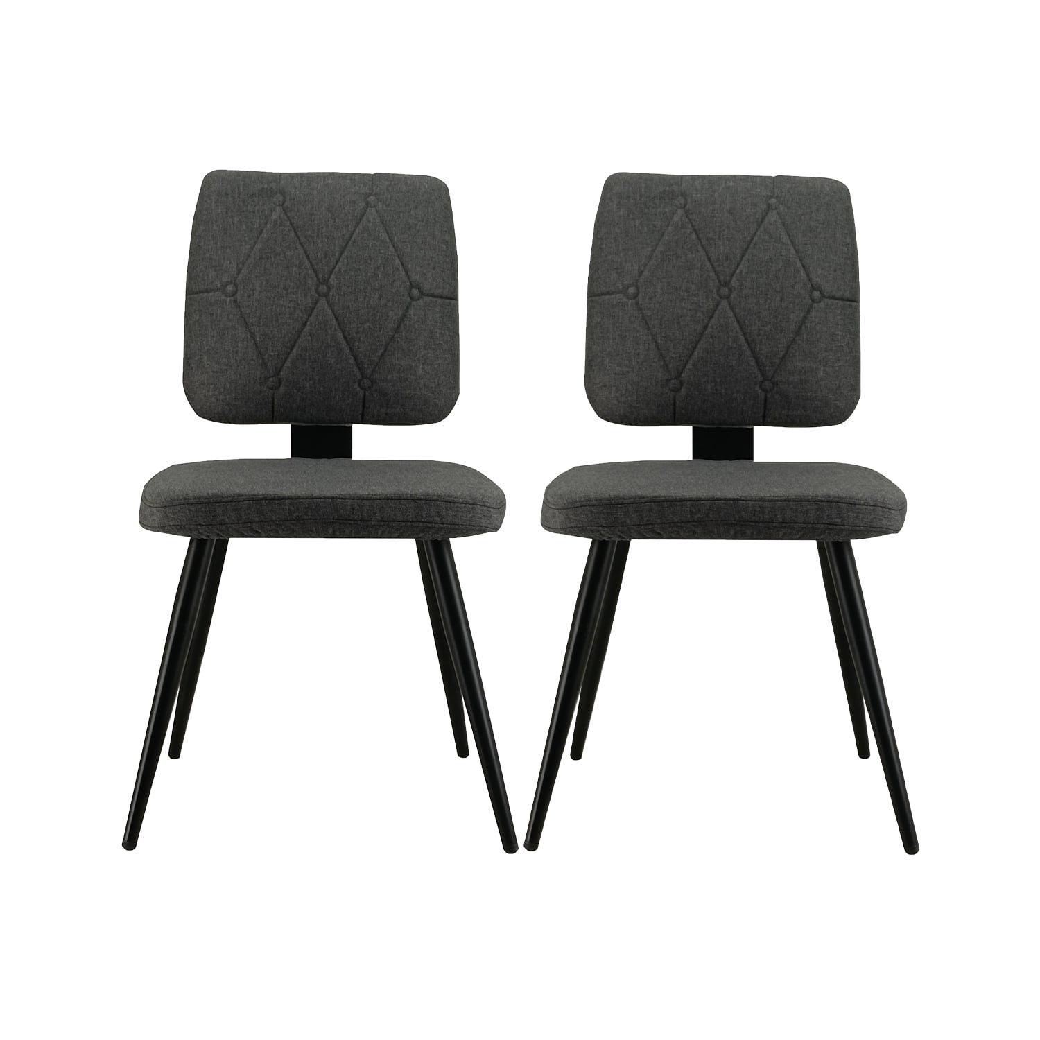 IGO Dining Chairs Set of 2,Mid Century Modern Dining Room Chairs with