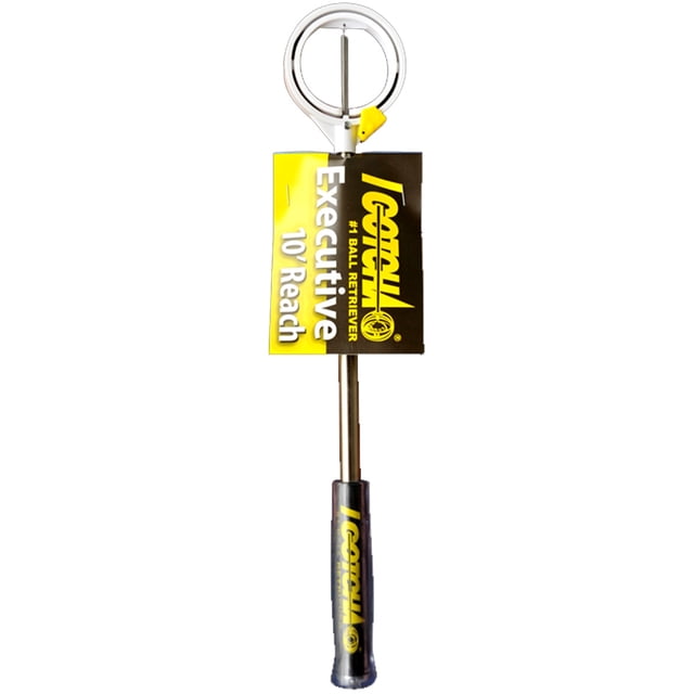 I Gotcha Golf Executive 10ft Stainless/White Golf Ball Retriever ...