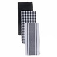 thumbnail image 1 of IH Casa Decor 3 Pack Dish Cloth Set Grey Plaid, 1 of 3