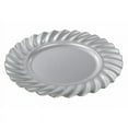 thumbnail image 1 of IH Casa Decor Charger Plate (Wavy) (Silver) (13") - Set of 6, 1 of 1