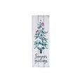 thumbnail image 1 of IH Casa Decor Christmas Mdf Tree Sign Season's Greetings, 1 of 3